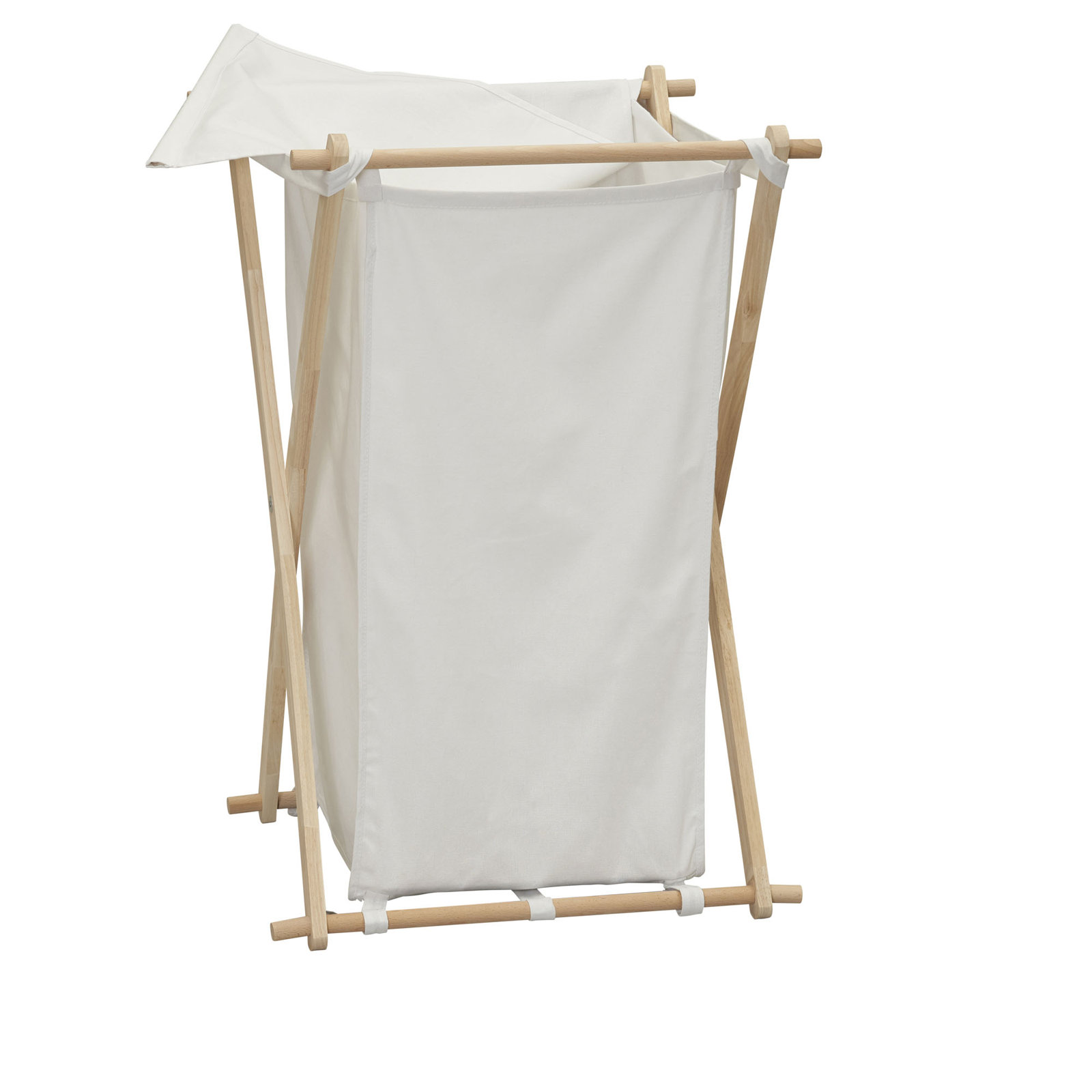 Joan Laundry Hamper, White