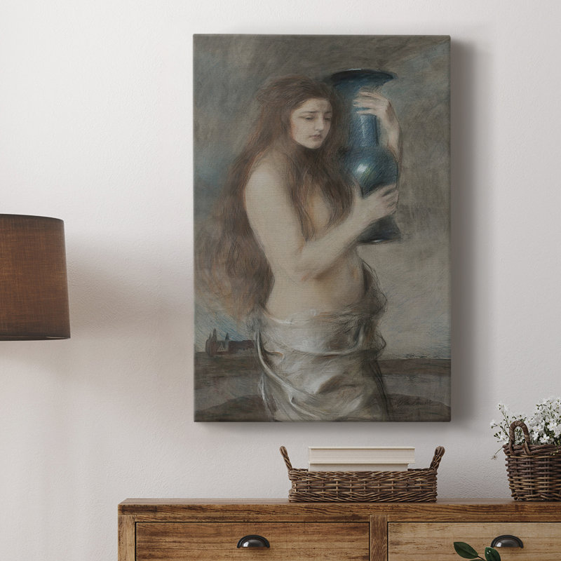 Impression de portrait rétro LVI - galerie Cavas sur mesure, H 18 po x l 12 po