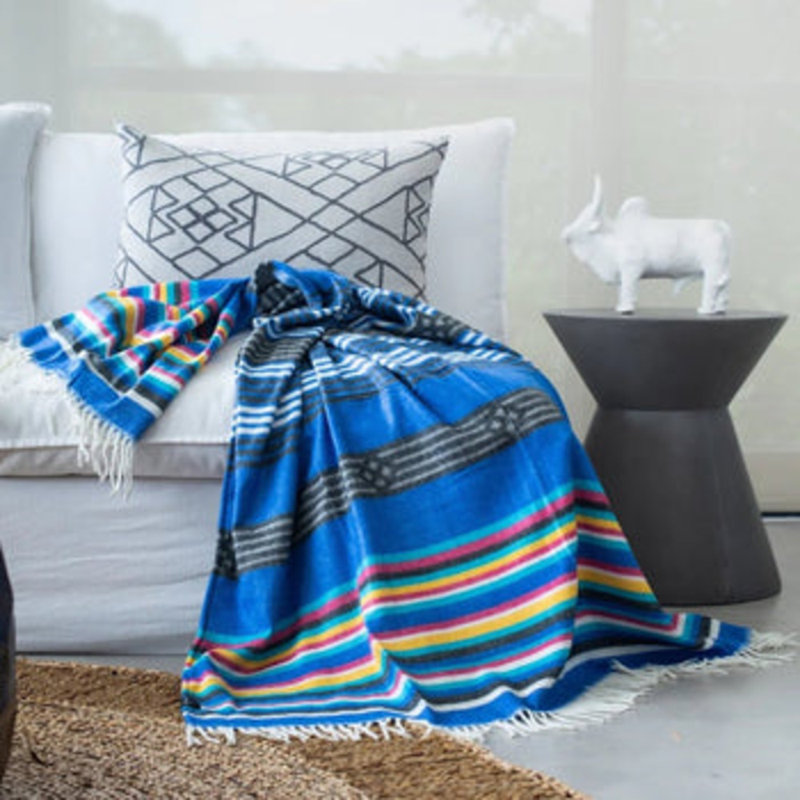 Bellburns Waffle Heated Throw Blanket