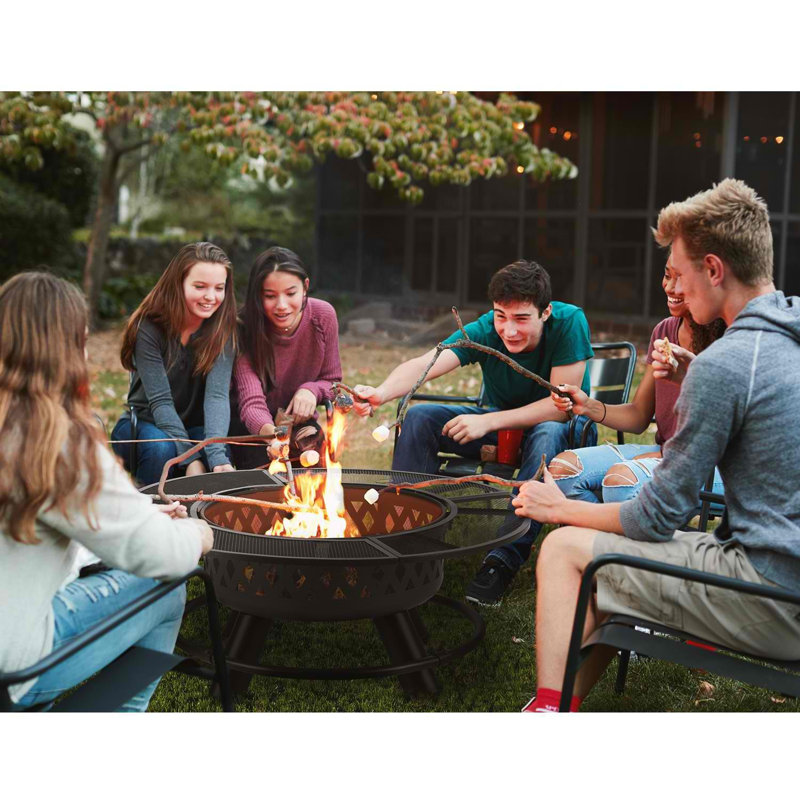 Round Smokeless Fire Pit