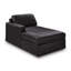 Canapé modulaire 8 pièces avec méridienne et consoles audio Bodie-122875020