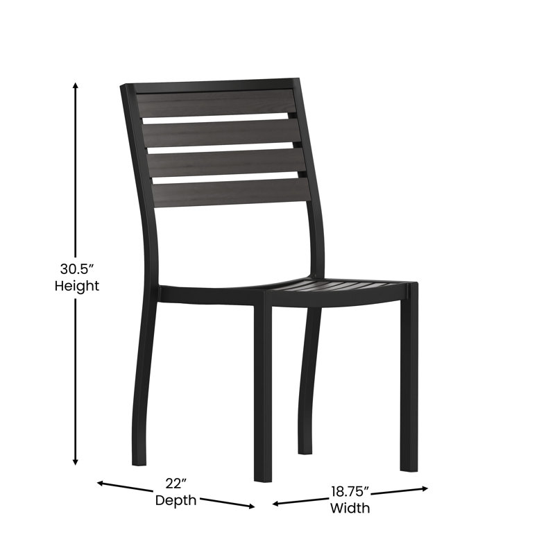 Chaise d'appoint Saville, Gris