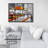 Circulation In Times Square Print On Canvas