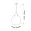 Sudlersville 1 -Light Dome Pendant
