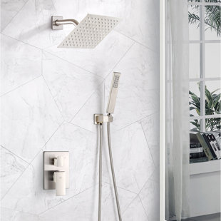 Système de douche complet avec valve brute