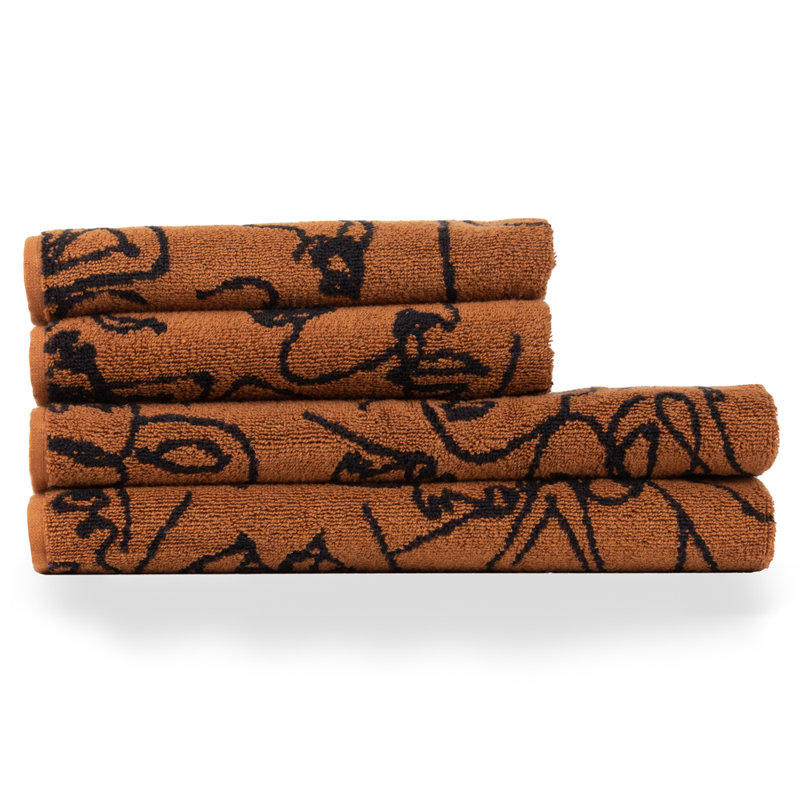 Midweight Jacquard Mulit-Size Set, Brown