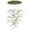 MATERA 25-Light 36" Grand Chandelier (Gold/White)