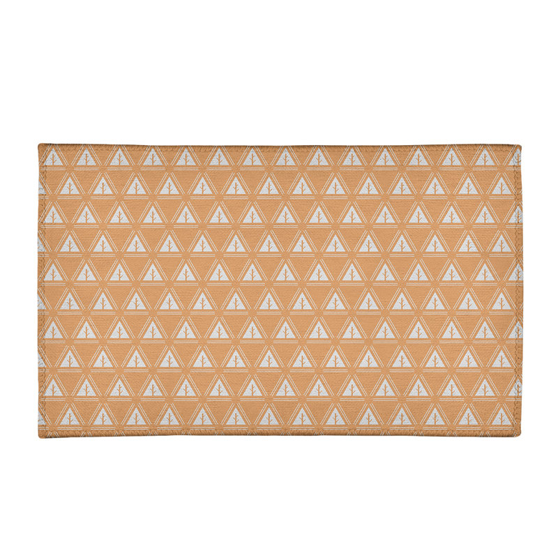 Chenille Geometric Indoor Rug, Rectangle 5' x 7'