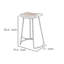 Tabouret de comptoir 25,5 po Calnie-1444800432-1444800439-1444800438