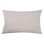 Beige Rectangular Throw Cushion Cover