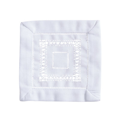 Serviette rectangulaire en polyester sans motif Galucia Collection