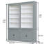 Bowland 240cm H x 200cm W Library Bookcase-585719465