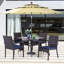4 - Person Patio Dining Set with , Cushions Included-1607121649