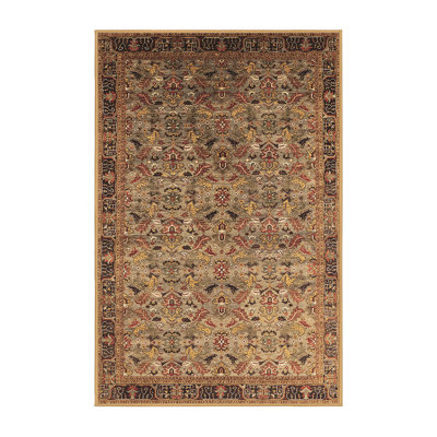 Tapis oriental brun Aurionna