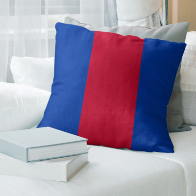 New York NYC Striped Linen Reversible Pillow Cover