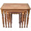 Solid Wood Nesting End Table