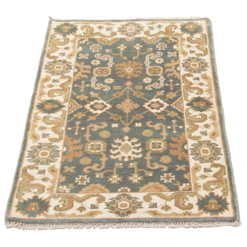 Tapis gris foncé Royal Oushak 3 pi 0 po x 5 pi 1 po