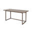 Élégant ensemble modulaire d'extérieur canapé repose-pieds table convertible en oléfine de qualité supérieure en résine tressée