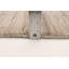 Tapis beige rayé en laine tissé à la main SantaMonica