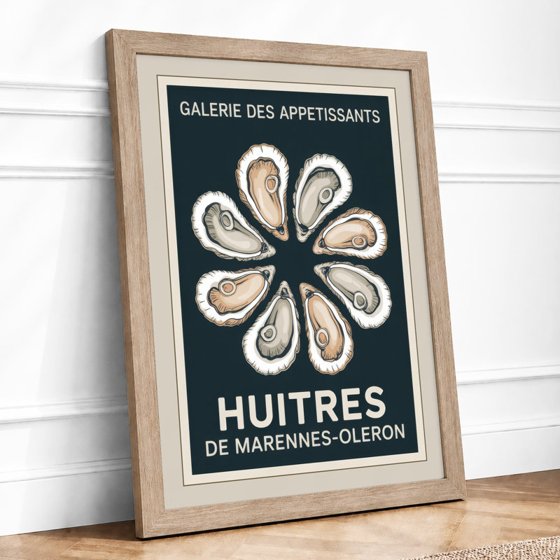 Galerie Des Appetissants Vintage - Print, Oak, A3 - 42.0 x 29.7 cm
