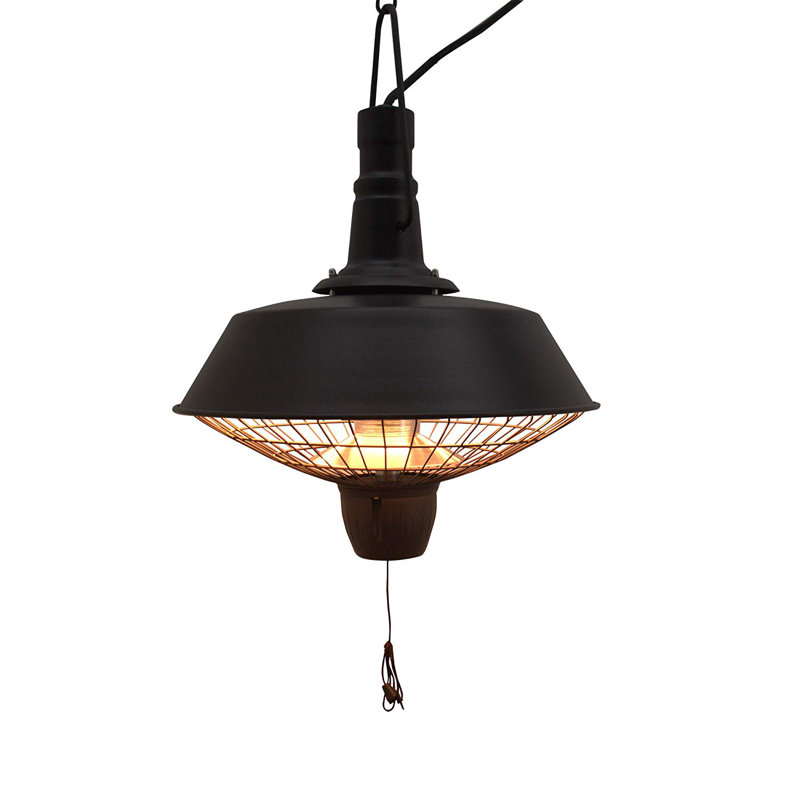 Outsunny 2100W Electric Patio Heater Garden Ceiling Hanging Warmer Light