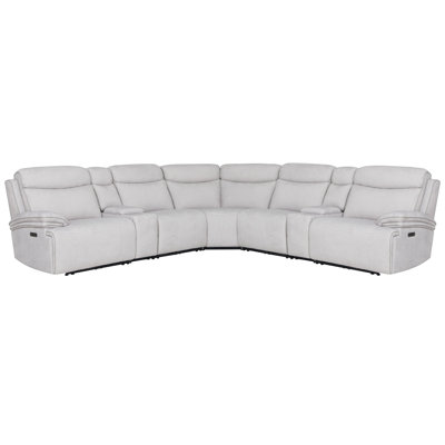 Aditya 7 Piece Zero Gravity Power Reclining Sectional with Power Adjustable Headrests