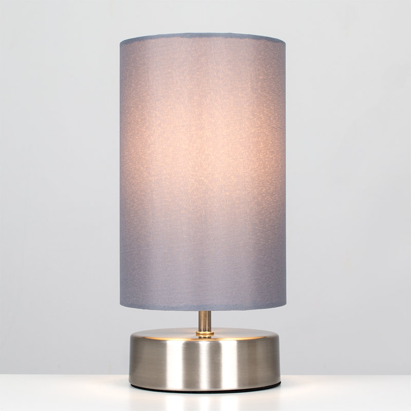 Cherell Metal Novelty Lamp, Grey