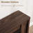 Modern 70.8" Console Table – Thick Wood Design for Entryway, Behind Sofa & Hallway-1355230044