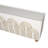 Modern Fluted Sideboard Buffet With Storage, Curve Element With Strict Lines, 4 Doors Storage Cabinet With Adjustable Shelves For Kitchen, Dining Room, Living Room-2000843377-2000843390