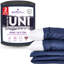 Back to Uni Embossed Herringbone 10.5 Tog Duvet, 2 Medium Pillows-101089646