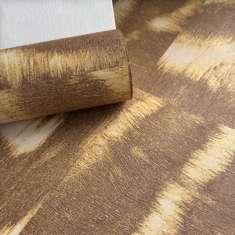 Rouleau de papier peint Ikat à fourrure