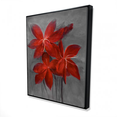 Asiatic Lily Print On Canvas