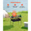 Table de camping pliante en aluminium