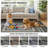 Machine Washable Entryway Rugs Braided Printed Stain Resistant Soft Floor Mat Non-Slip Indoor Farmhouse Throw Carpet for Bathroom-1310432391