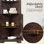 Armoire de salle de bain autoportante l 23,5 po x H 68 po x P 17,5 po Punxsutawney-586469832