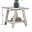 Table de bout contemporaine en bois bicolore gris et beige-1089266769-1089266778