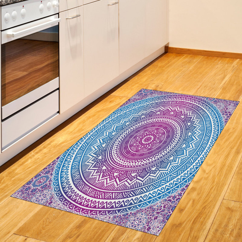 Purple Area Rug, Rectangle 2'7" x 5'
