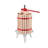 18L Manual Fruit Wine Press with Solid Beechwood Basket and 8 Blocks for Cider, Apple, Grape, and Olive Oil Extraction