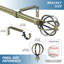 Tringle à rideaux simple 0,75 po Valparaiso-1012893693-1012893681