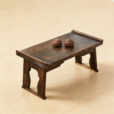 Japanese Floor Table With Foldable Legs - Low Coffee Table, Meditation Altar, Bed Tray And Portable Laptop Desk For Small Spaces