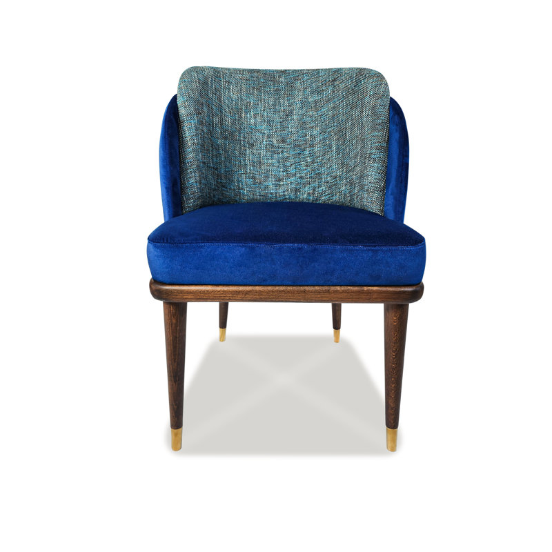Chaise parsons en tissu