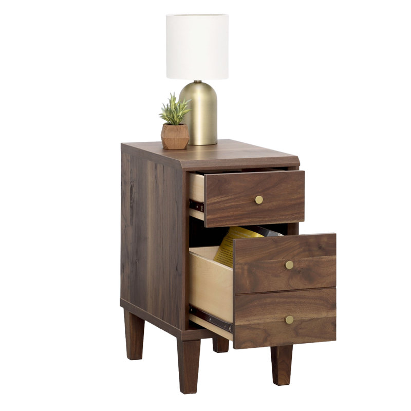 Evan 2 - Table de bout, Grand noyer