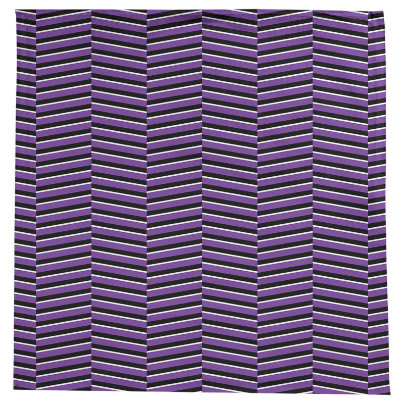 Rayures fracturées Nappe, Mauve