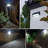 Aluminum 5-Watt Solar Powered Dusk to Dawn Floor Light with Motion Sensor