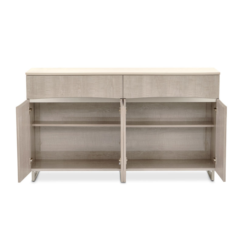 Marin Sideboard with Mirror - Greige