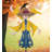 45 Inch Scare Crow Wind Spinner Stake Metal Garden Accents Standard