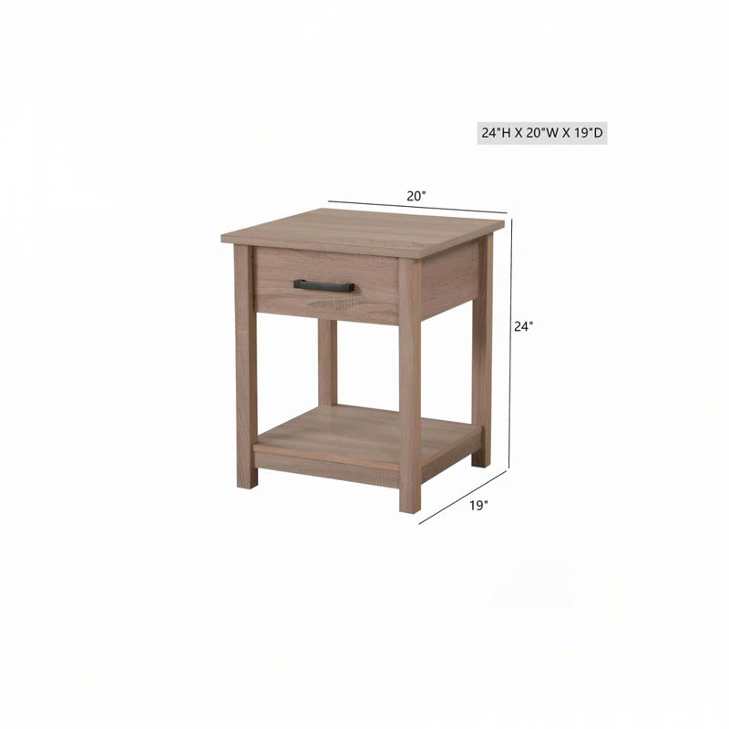Nightstand, Light Brown