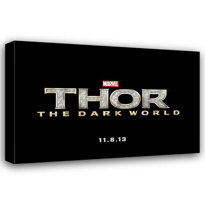 Thor The Dark World, 27" H x 40" W
