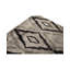 Geometric Area Rug in Gray