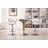 Masaccio Upholstery Airlift Adjustable Swivel Barstool With Chrome Base, Set Of 2-1771022947